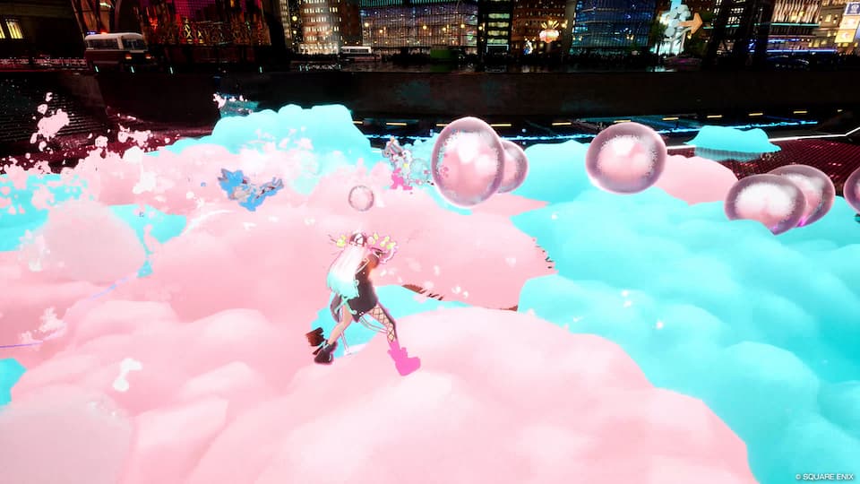 FOAMSTARS ゲーム画面